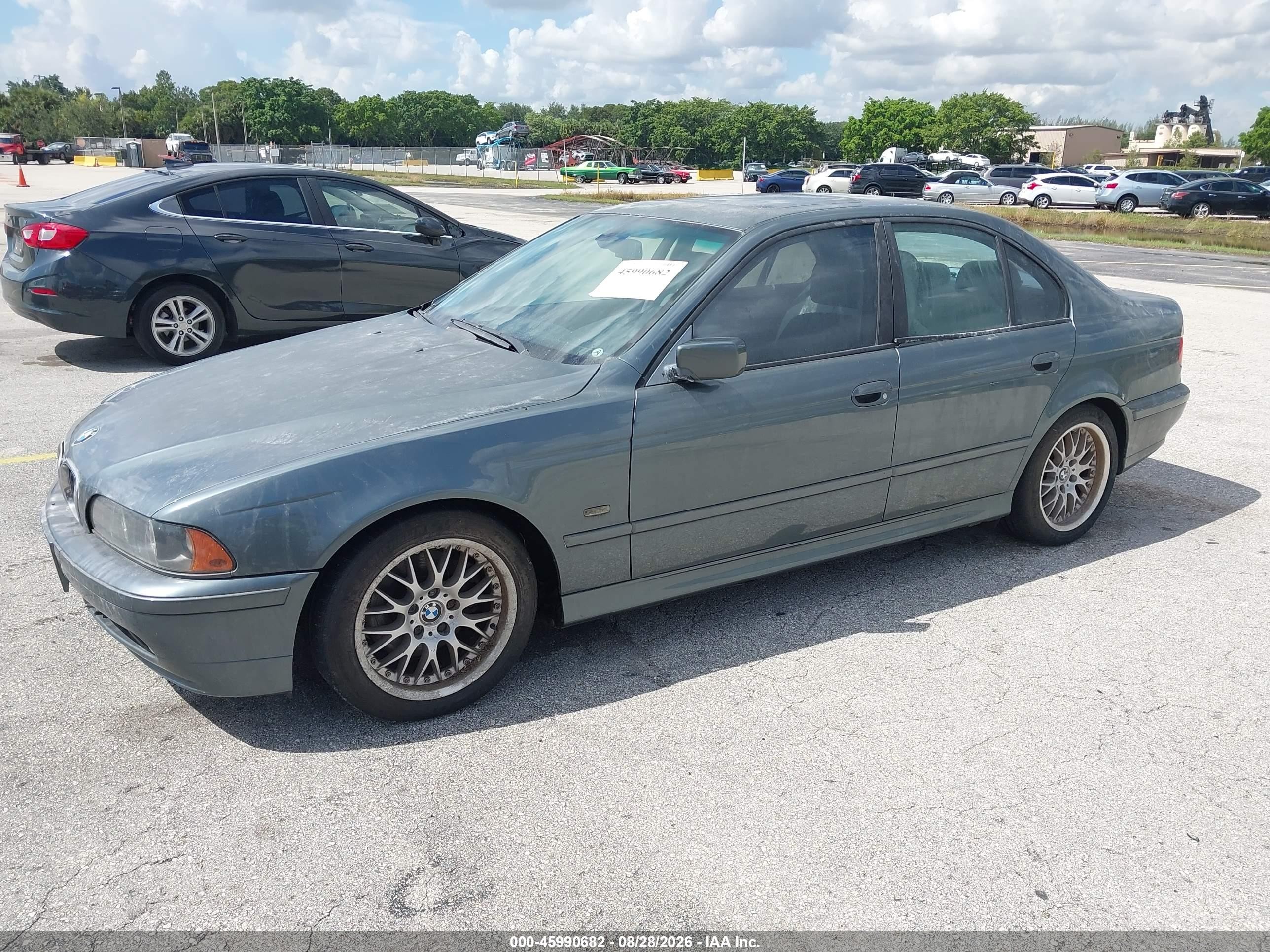 2003 Bmw 530ia   Gray vin: WBADT63433CK33140