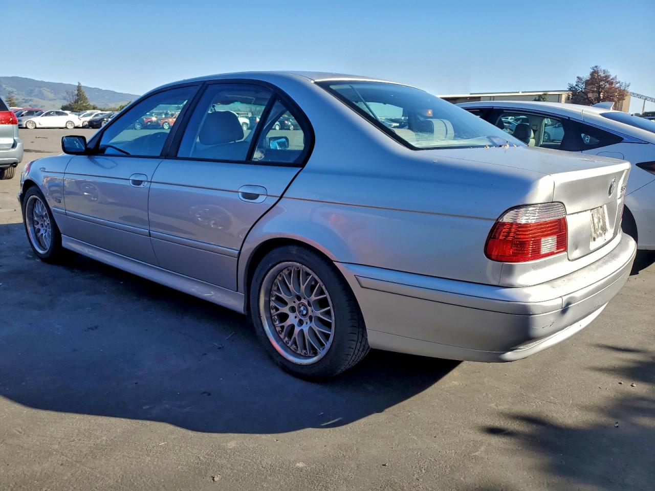 2003 Bmw 530 I Automatic Silver vin: WBADT63433CK42436