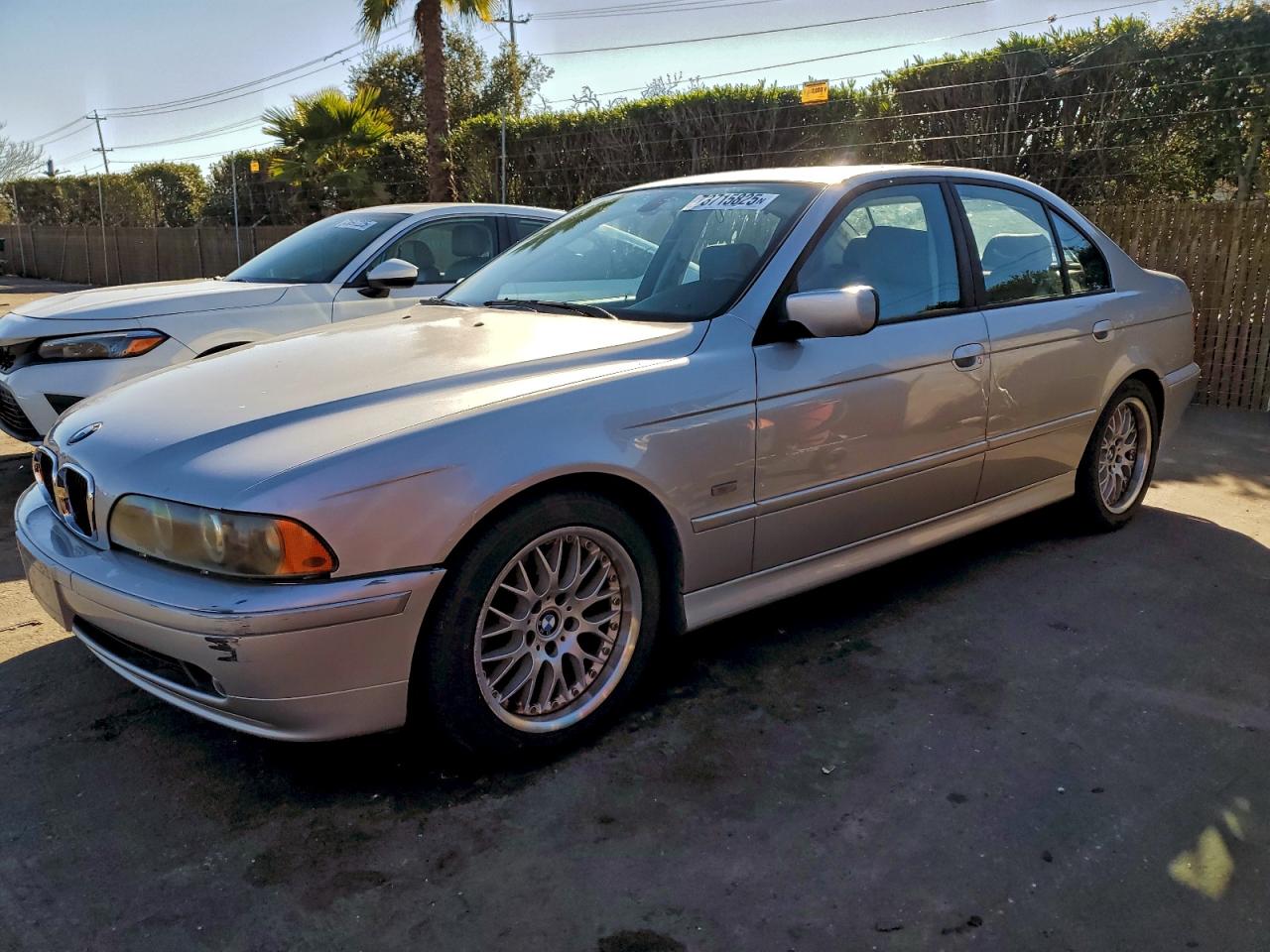 2003 Bmw 530 I Automatic Серебряный vin: WBADT63433CK42436
