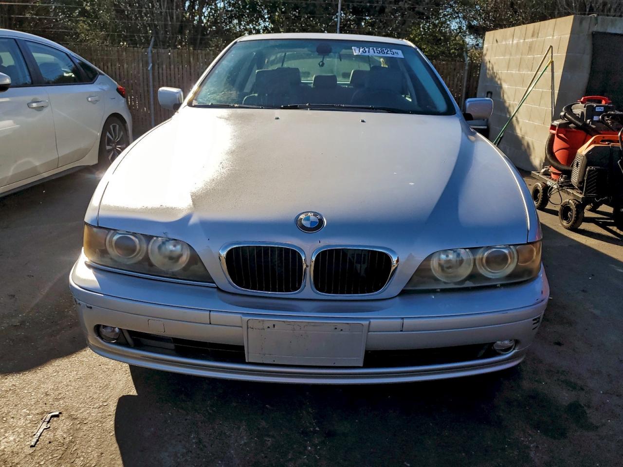 2003 Bmw 530 I Automatic Silver vin: WBADT63433CK42436