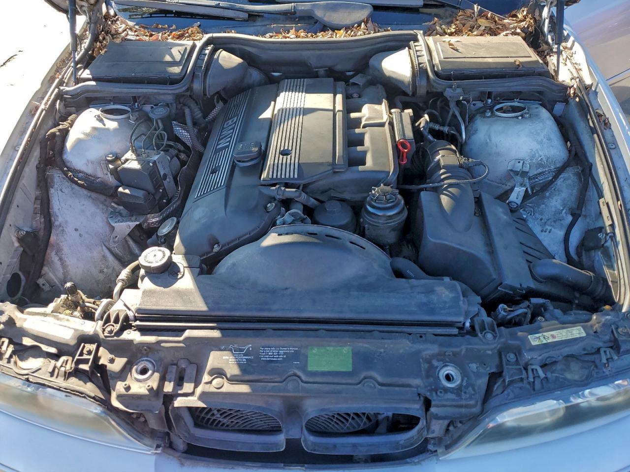 2003 Bmw 530 I Automatic Silver vin: WBADT63433CK42436