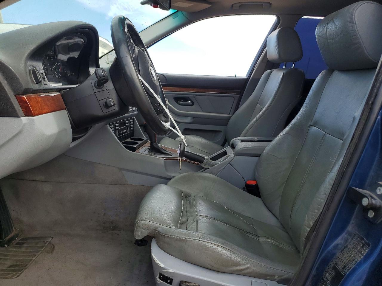 2003 Bmw 530 I Automatic Blue vin: WBADT63433CK44025