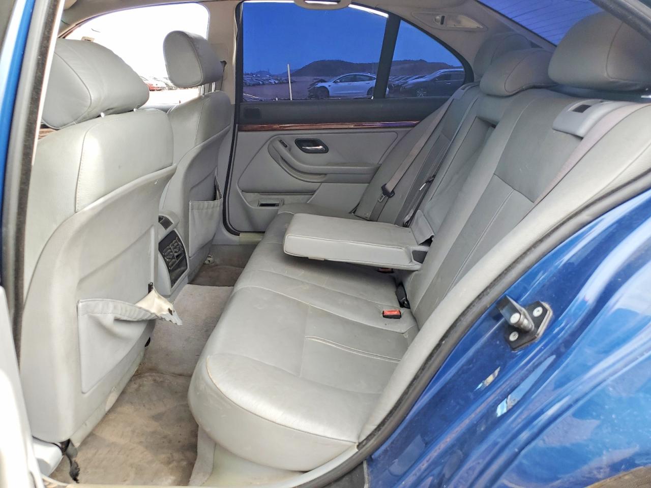 2003 Bmw 530 I Automatic Blue vin: WBADT63433CK44025