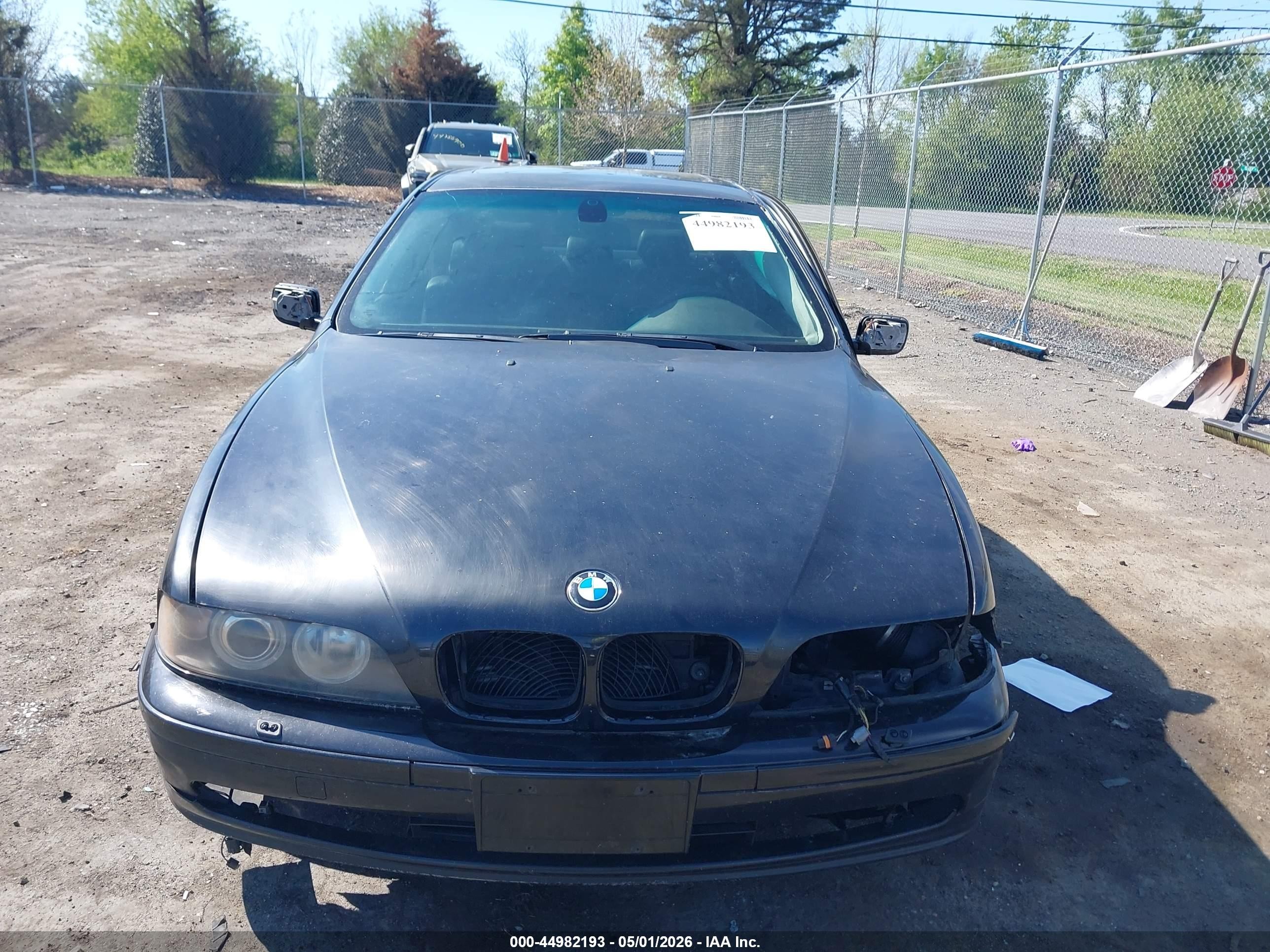 2002 Bmw 530ia   Черный vin: WBADT63442CH95226