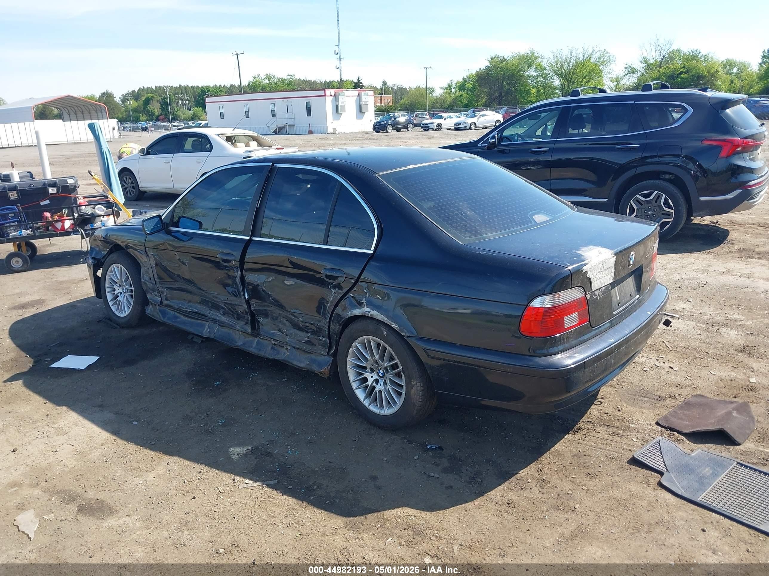 2002 Bmw 530ia   Черный vin: WBADT63442CH95226