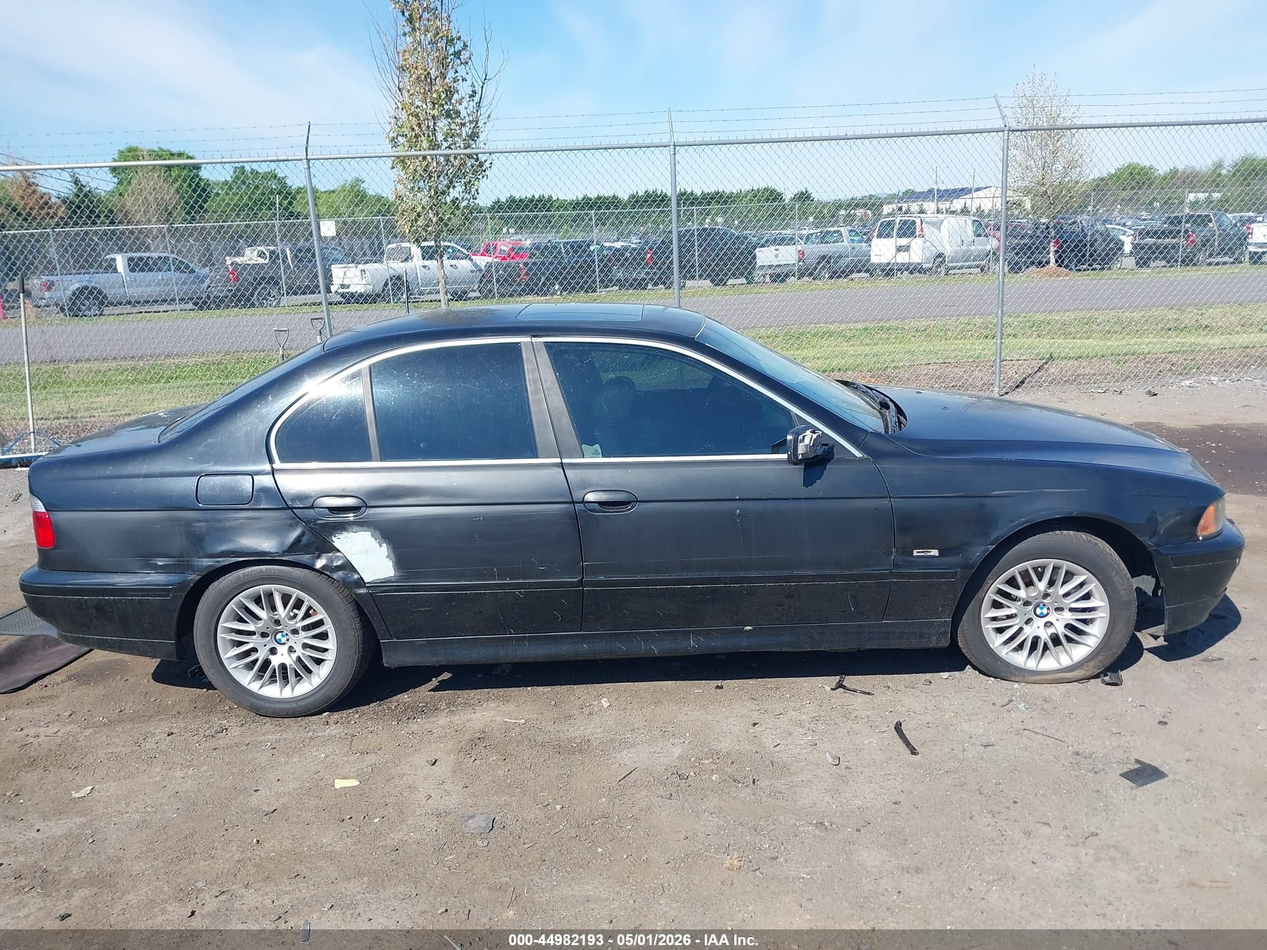 2002 Bmw 530ia   Черный vin: WBADT63442CH95226