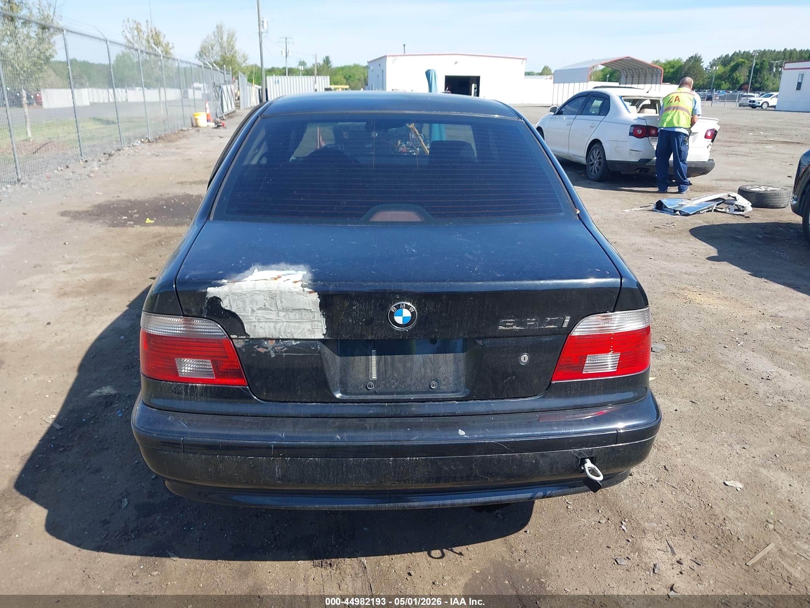 2002 Bmw 530ia   Черный vin: WBADT63442CH95226