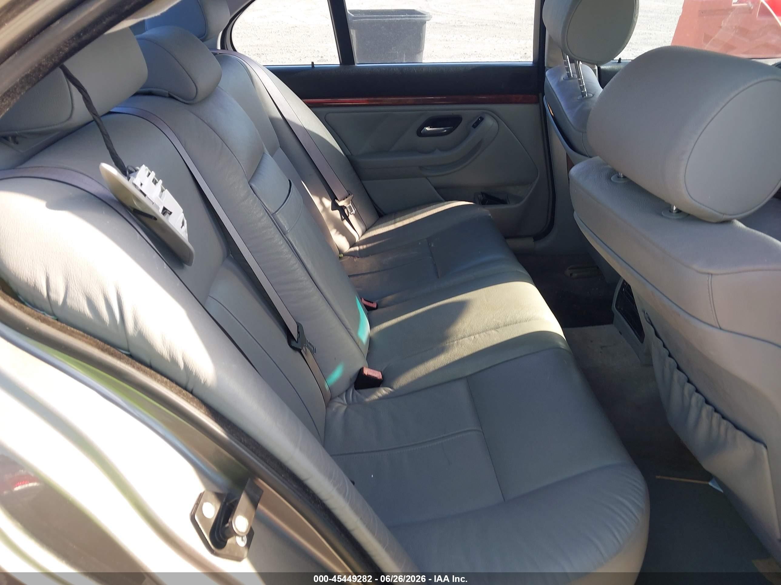 2003 Bmw 5 Series 530ia Gray vin: WBADT63443CK29923