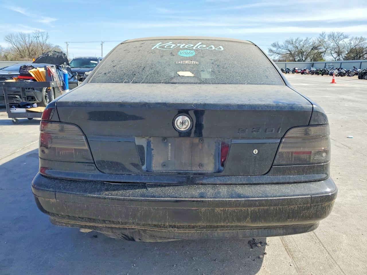 2003 Bmw 530 I Automatic Black vin: WBADT63443CK31459