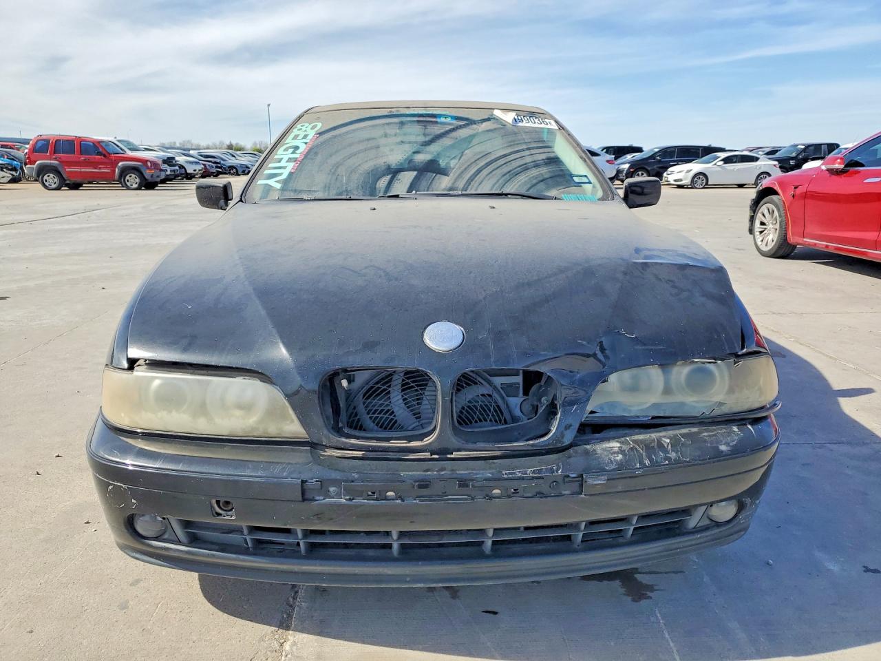 2003 Bmw 530 I Automatic Black vin: WBADT63443CK31459