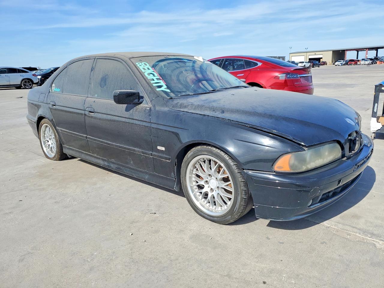 2003 Bmw 530 I Automatic Black vin: WBADT63443CK31459