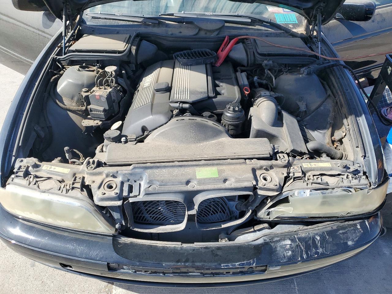 2003 Bmw 530 I Automatic Black vin: WBADT63443CK31459