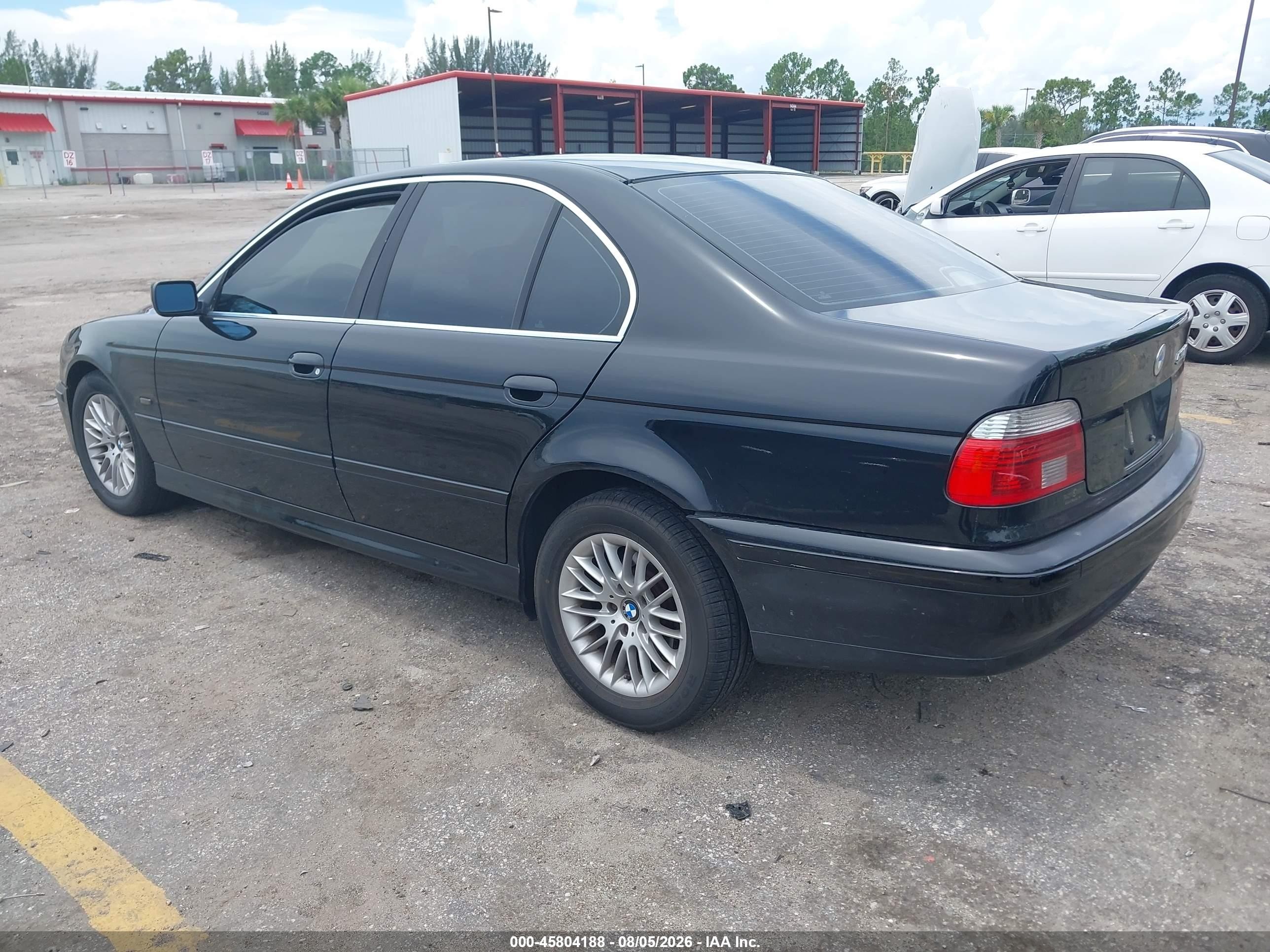 2003 Bmw 530ia   Black vin: WBADT63443CK34877