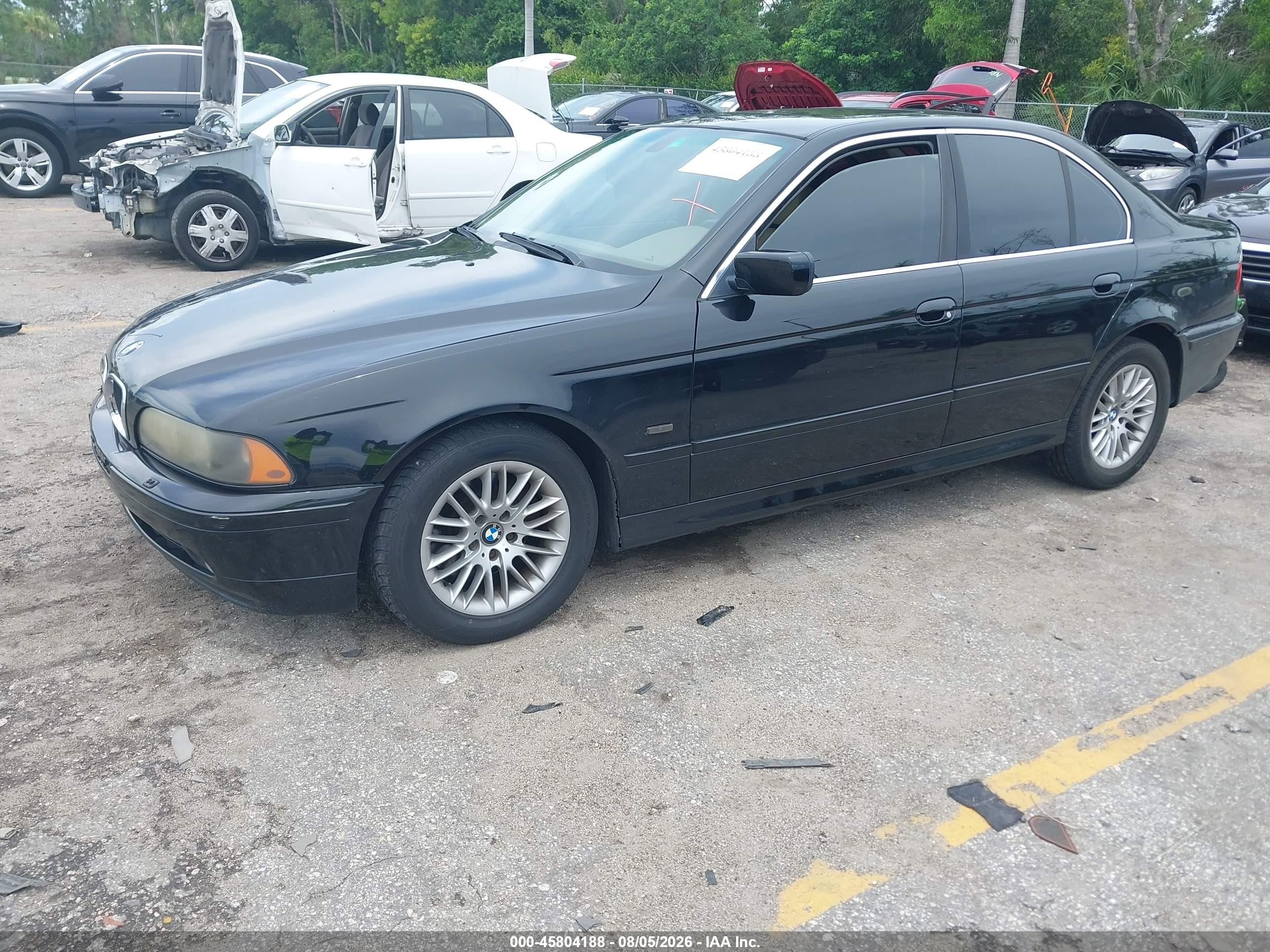 2003 Bmw 530ia   Black vin: WBADT63443CK34877