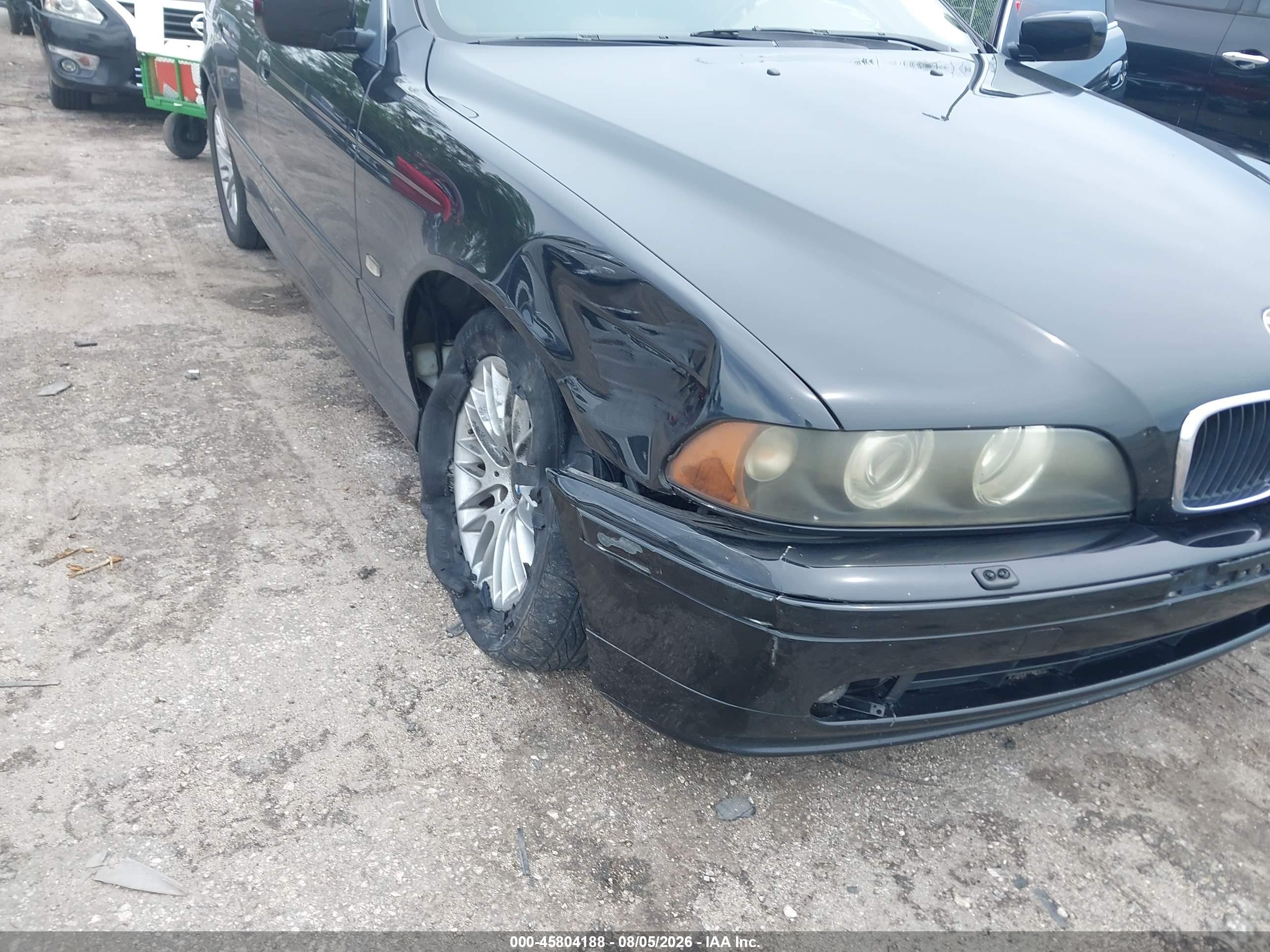 2003 Bmw 530ia   Black vin: WBADT63443CK34877