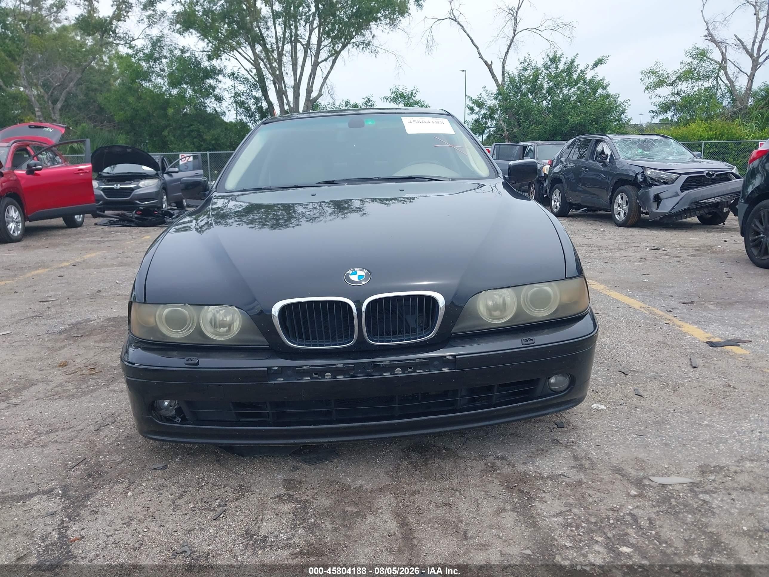 2003 Bmw 530ia   Black vin: WBADT63443CK34877