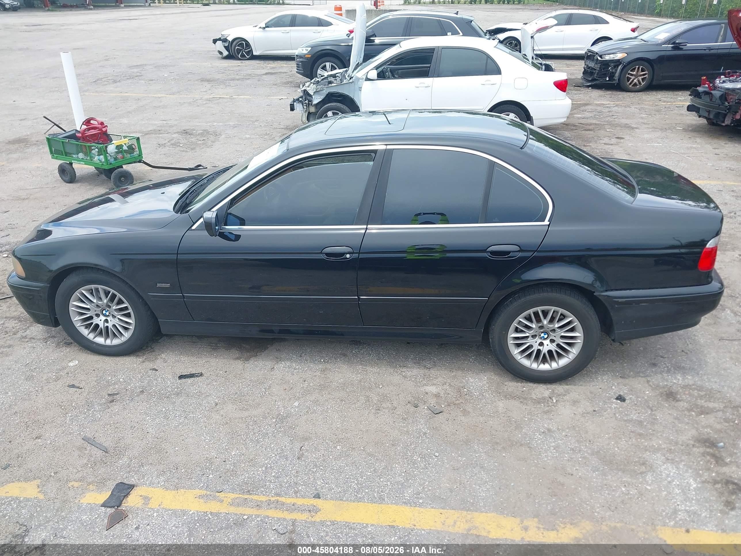 2003 Bmw 530ia   Black vin: WBADT63443CK34877