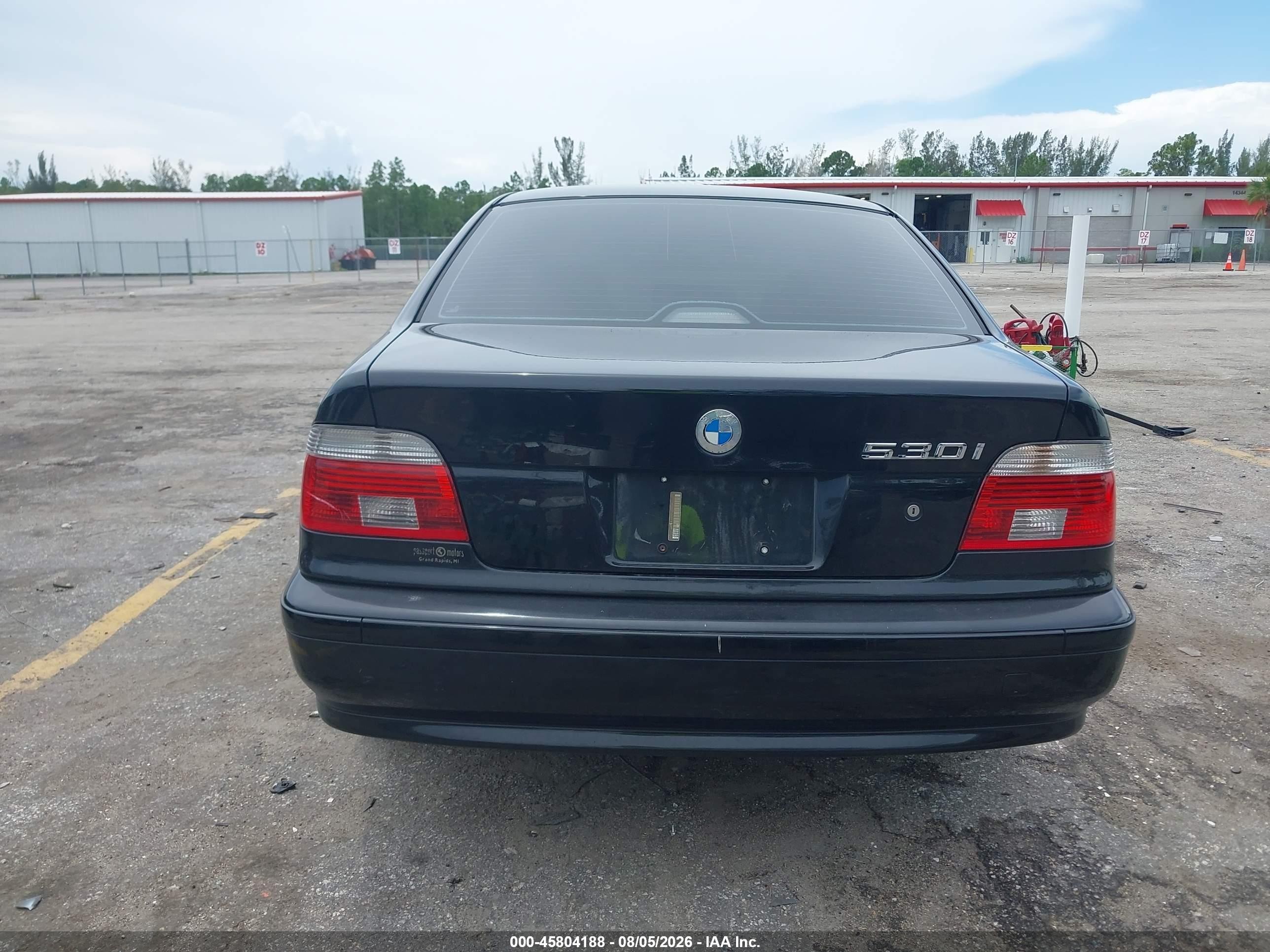 2003 Bmw 530ia   Black vin: WBADT63443CK34877