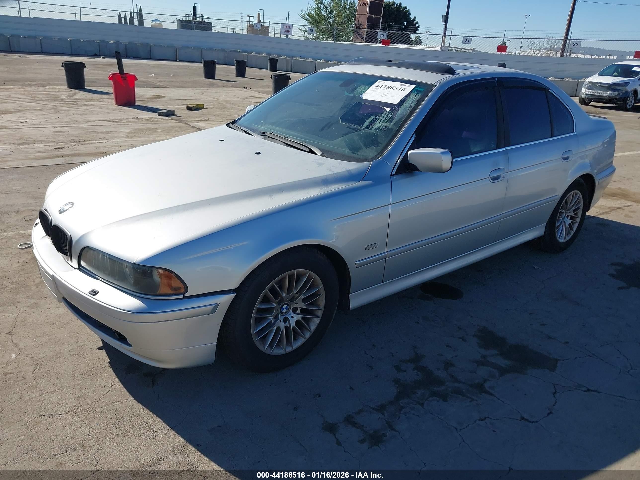 2002 Bmw 530ia   Silver vin: WBADT63452CH85711