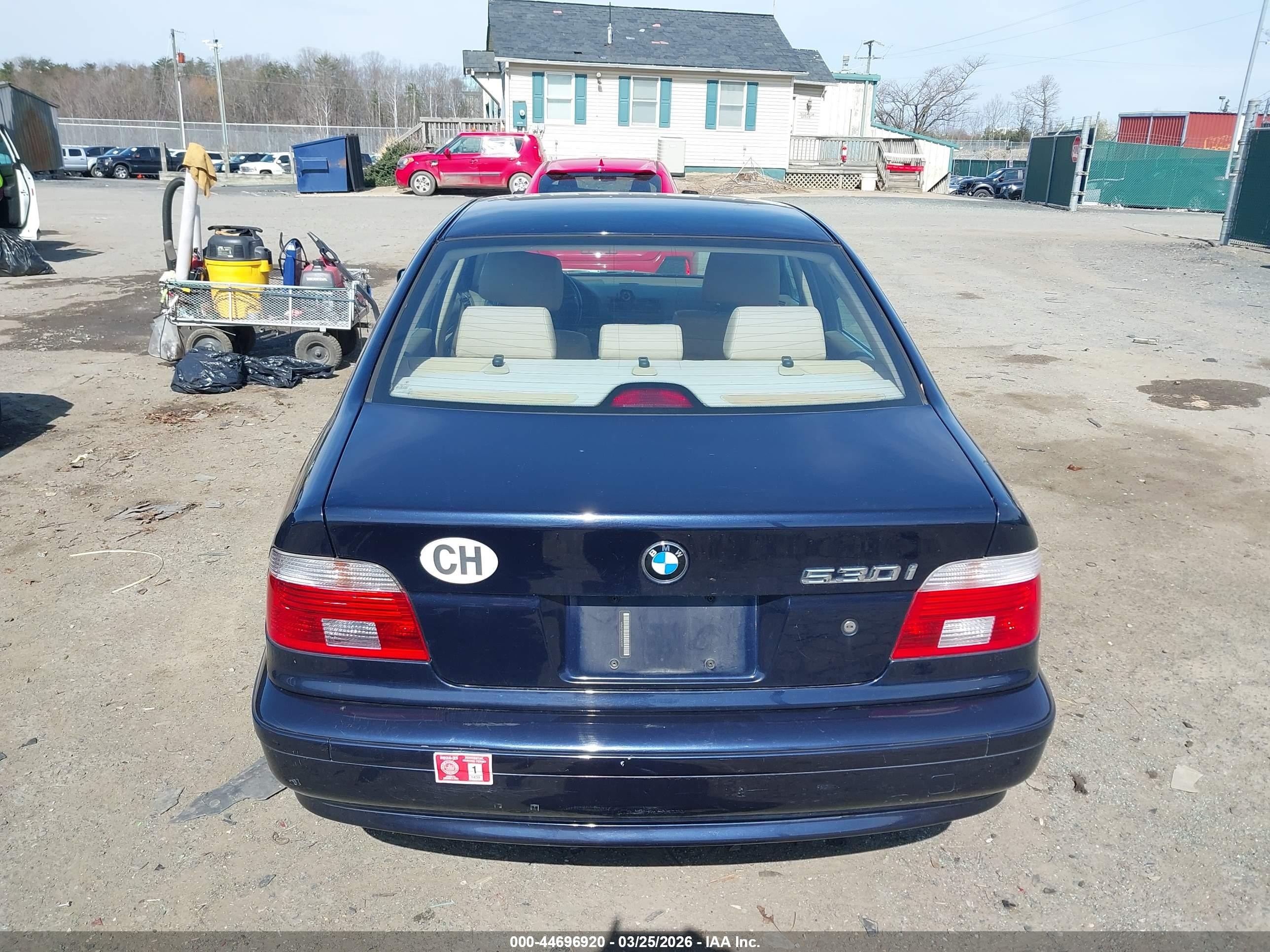 2003 Bmw 530ia   Blue vin: WBADT63453CK42129