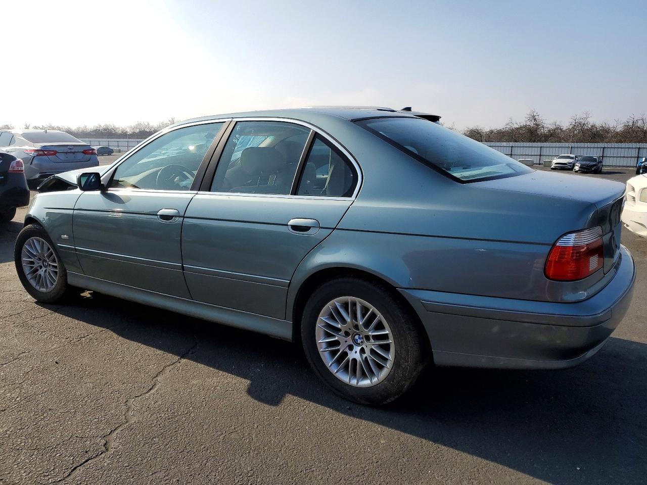 2001 Bmw 530 I Automatic Teal vin: WBADT63461CF14283