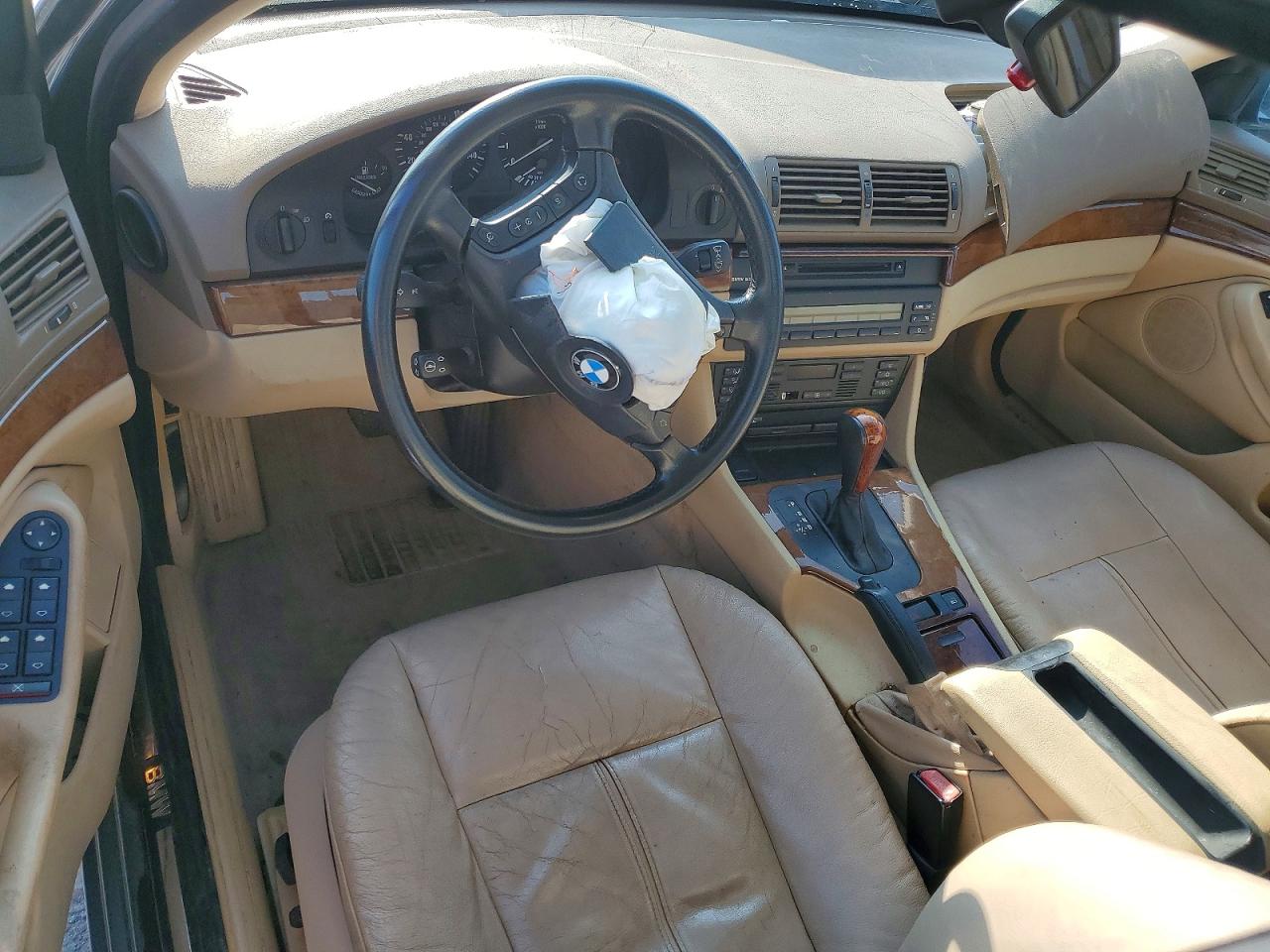 2001 Bmw 530 I Automatic Teal vin: WBADT63461CF14283