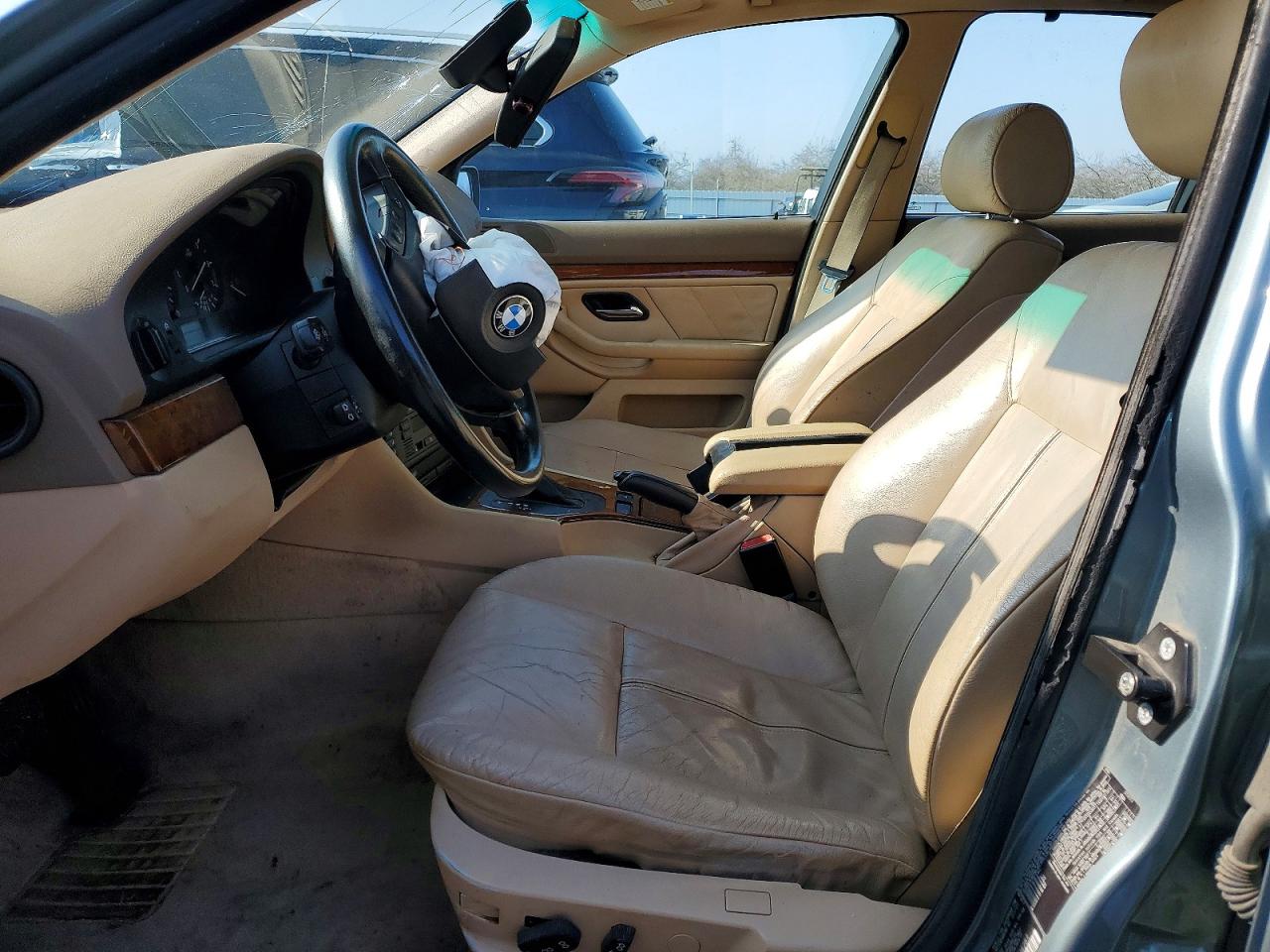 2001 Bmw 530 I Automatic Teal vin: WBADT63461CF14283