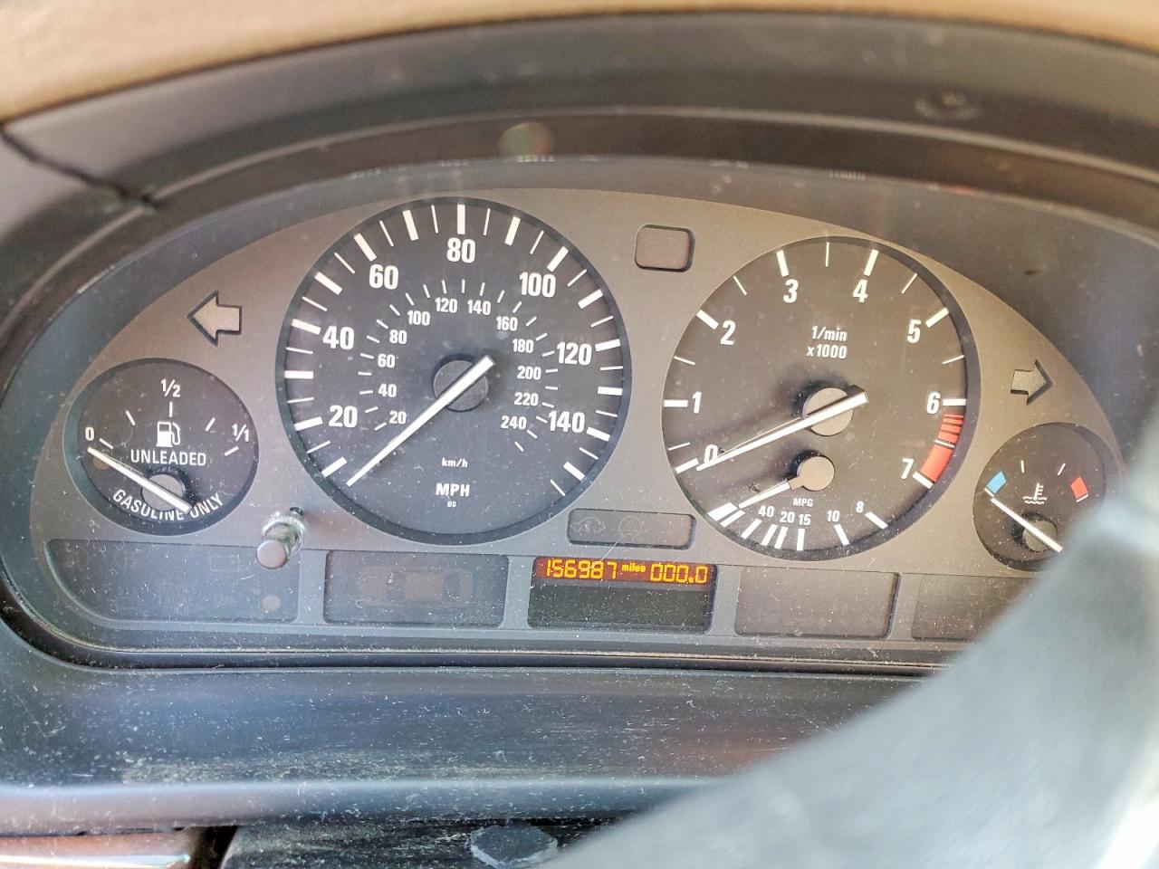 2001 Bmw 530 I Automatic Teal vin: WBADT63461CF14283
