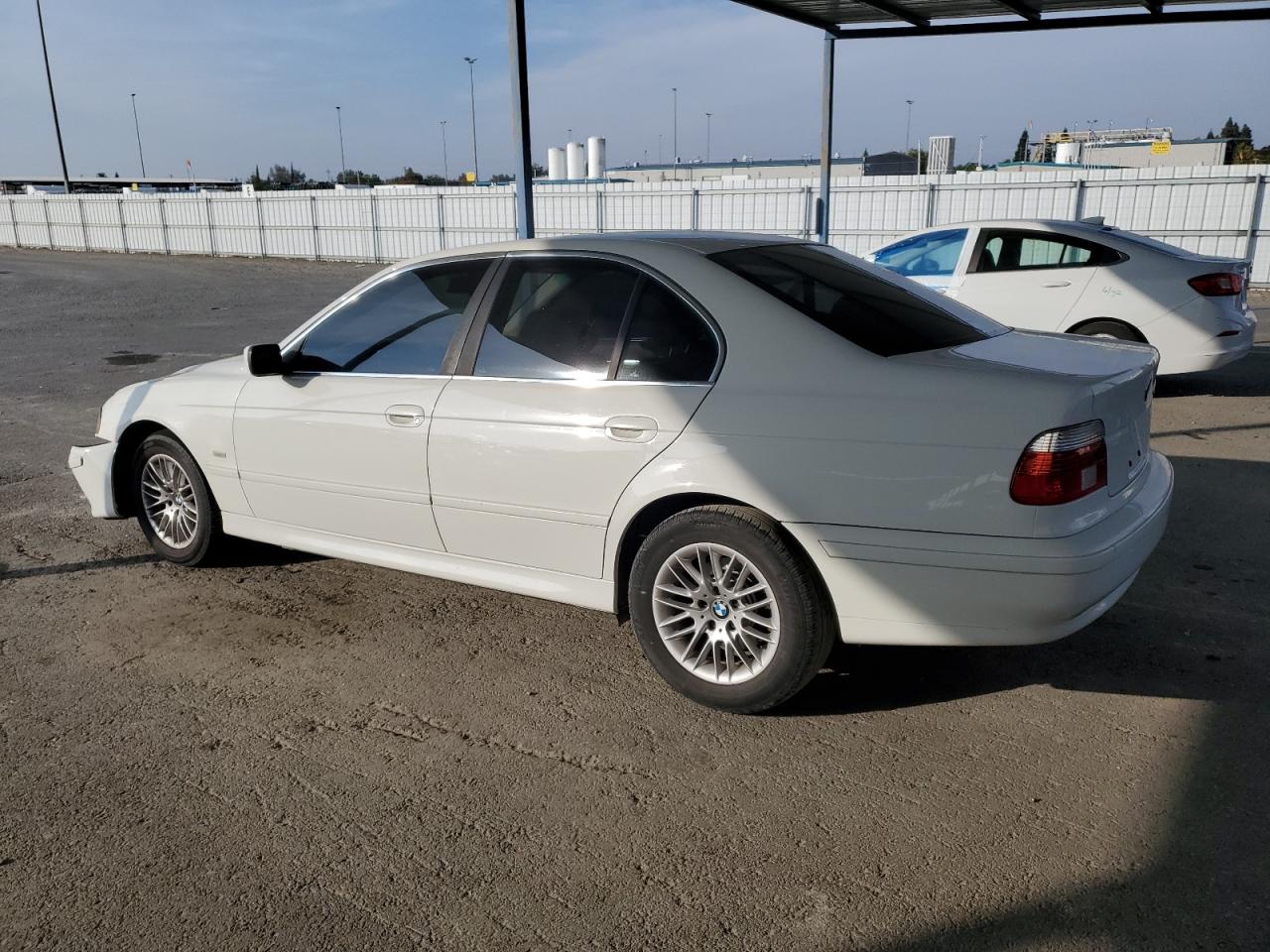 2003 Bmw 530 I Automatic White vin: WBADT63463CK41703