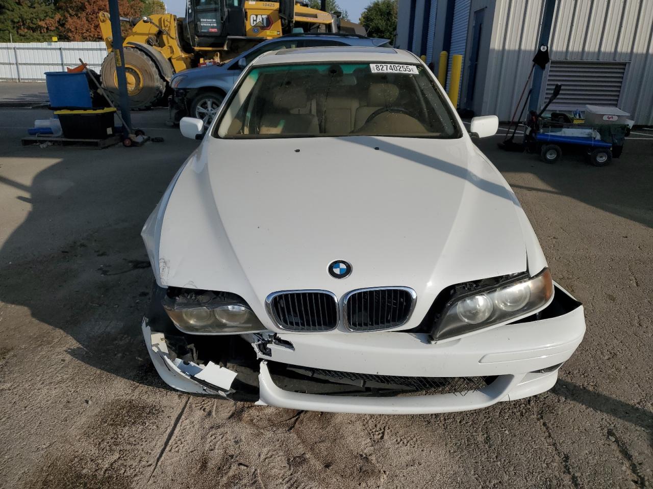 2003 Bmw 530 I Automatic White vin: WBADT63463CK41703