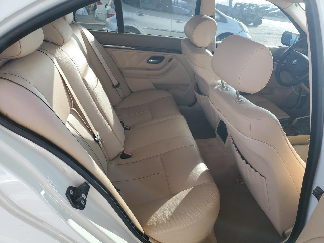2003 Bmw 530 I Automatic White vin: WBADT63463CK41703
