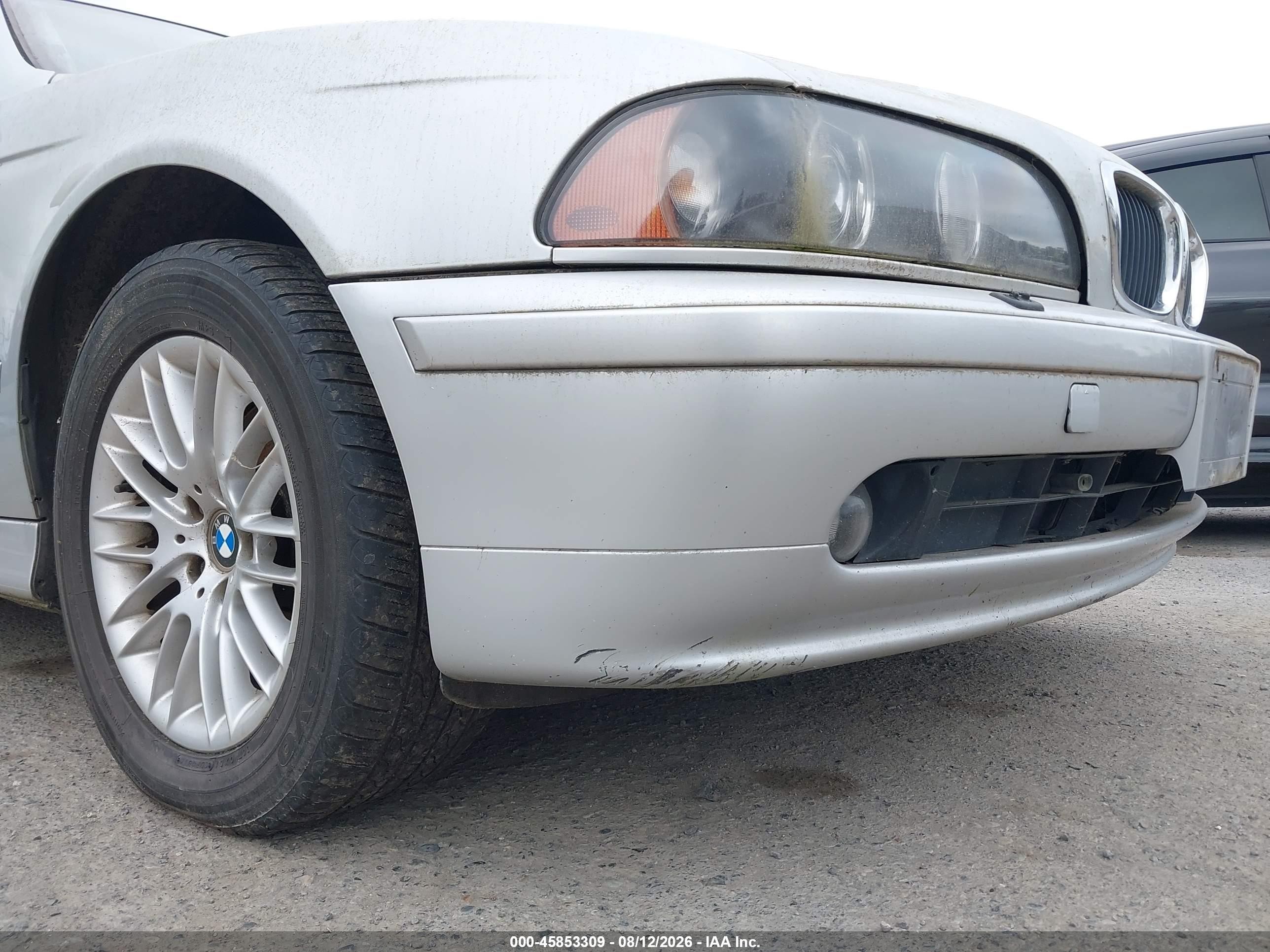 2001 Bmw 530ia   Серебряный vin: WBADT63471CF06144