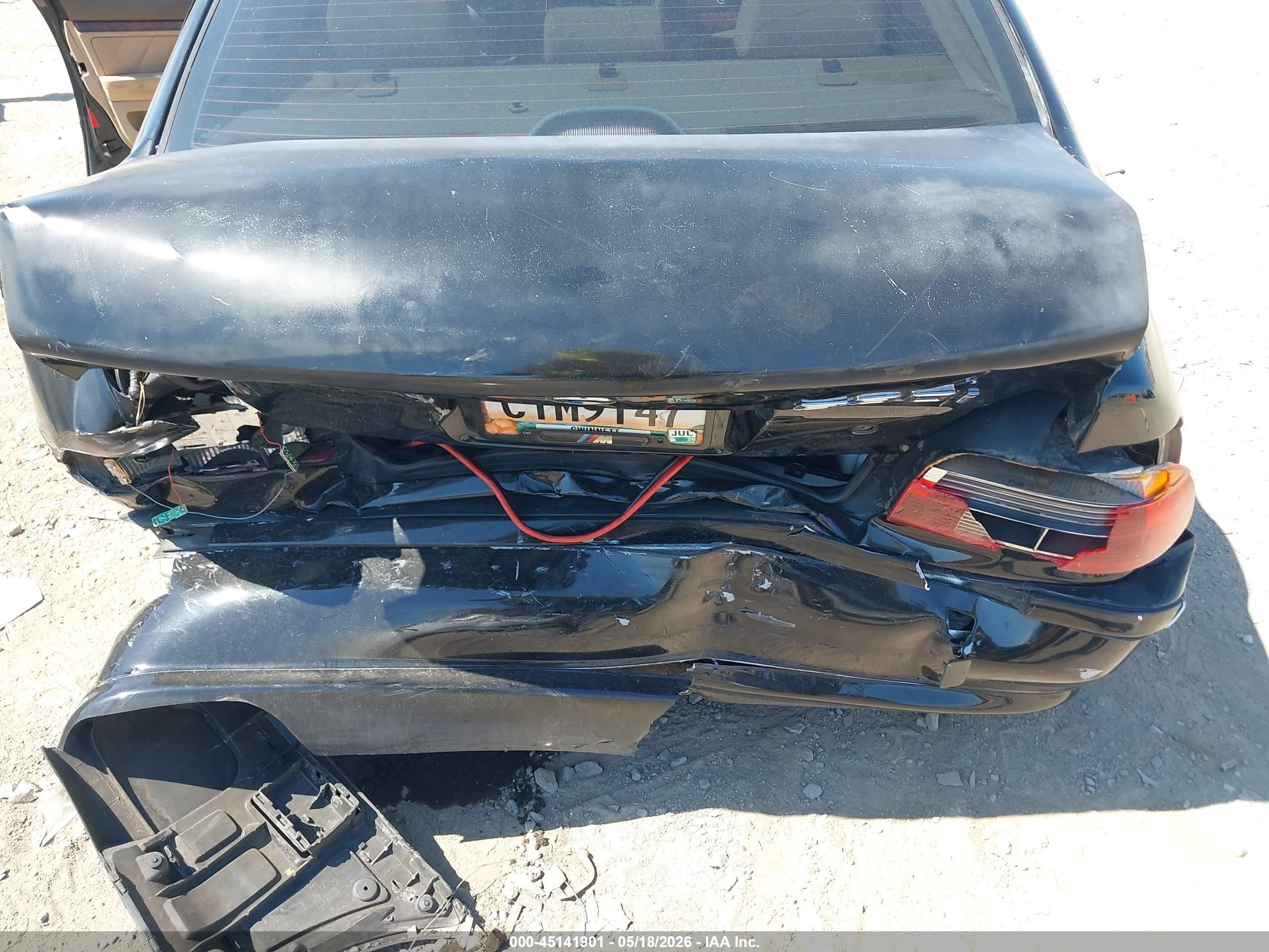 2002 Bmw 530ia   Черный vin: WBADT63472CH90201