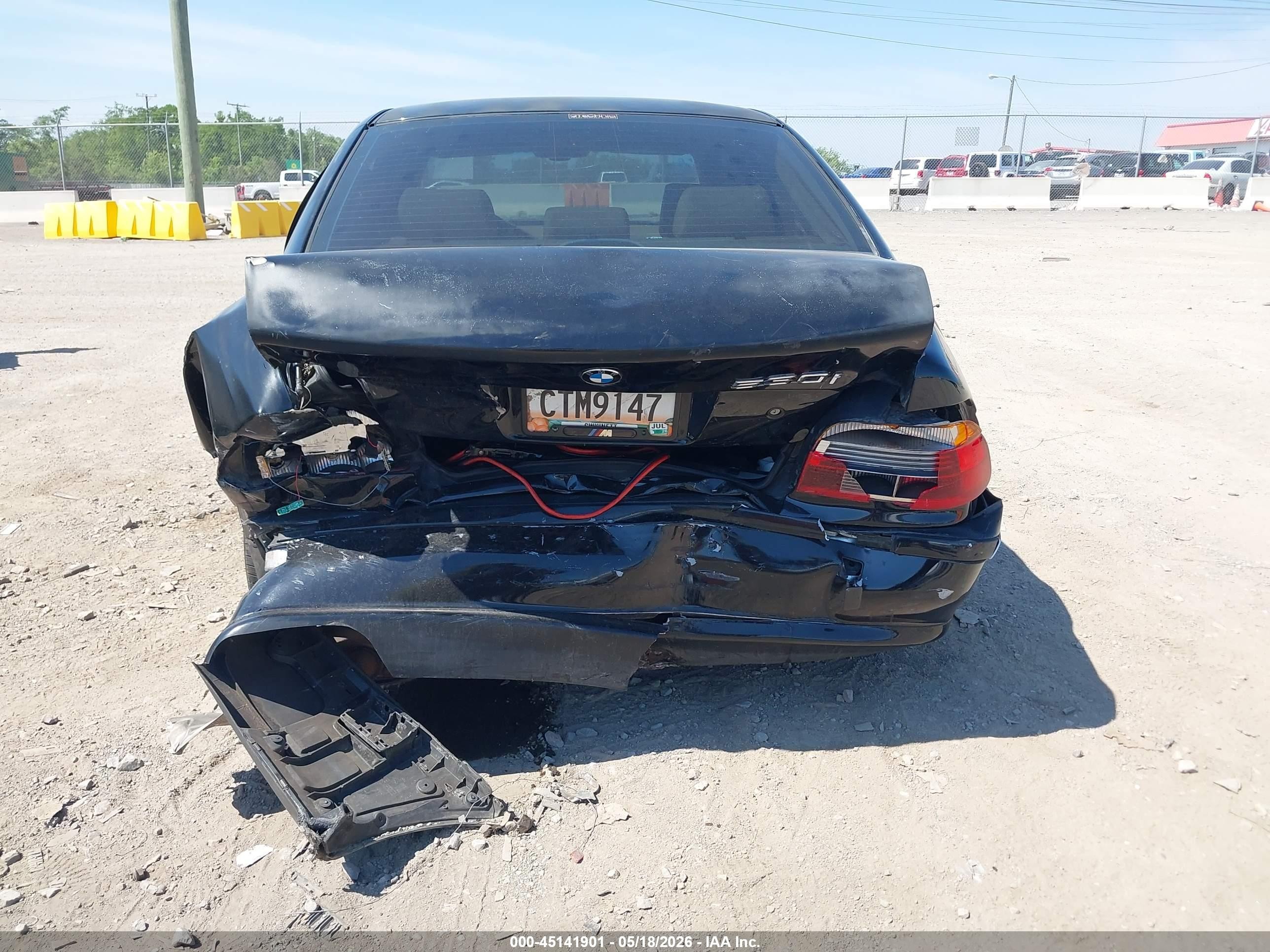 2002 Bmw 530ia   Черный vin: WBADT63472CH90201