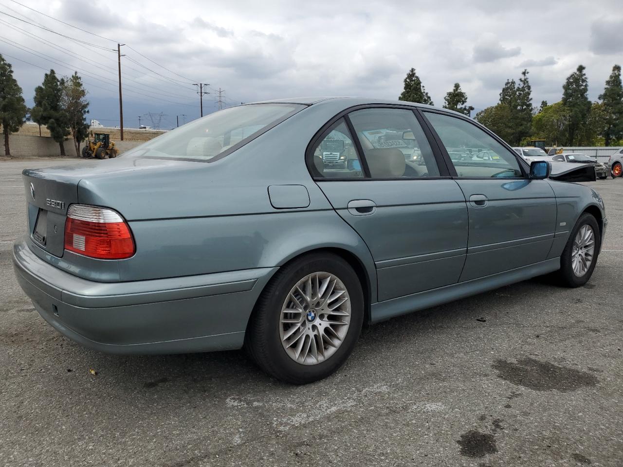2002 Bmw 530 I Automatic Green vin: WBADT63472CH91851