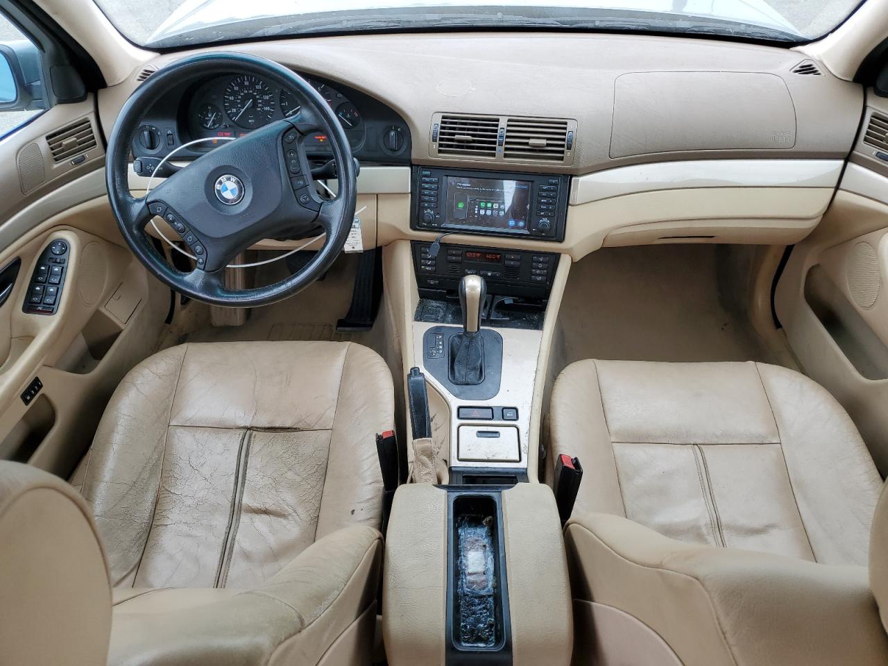 2002 Bmw 530 I Automatic Green vin: WBADT63472CH91851