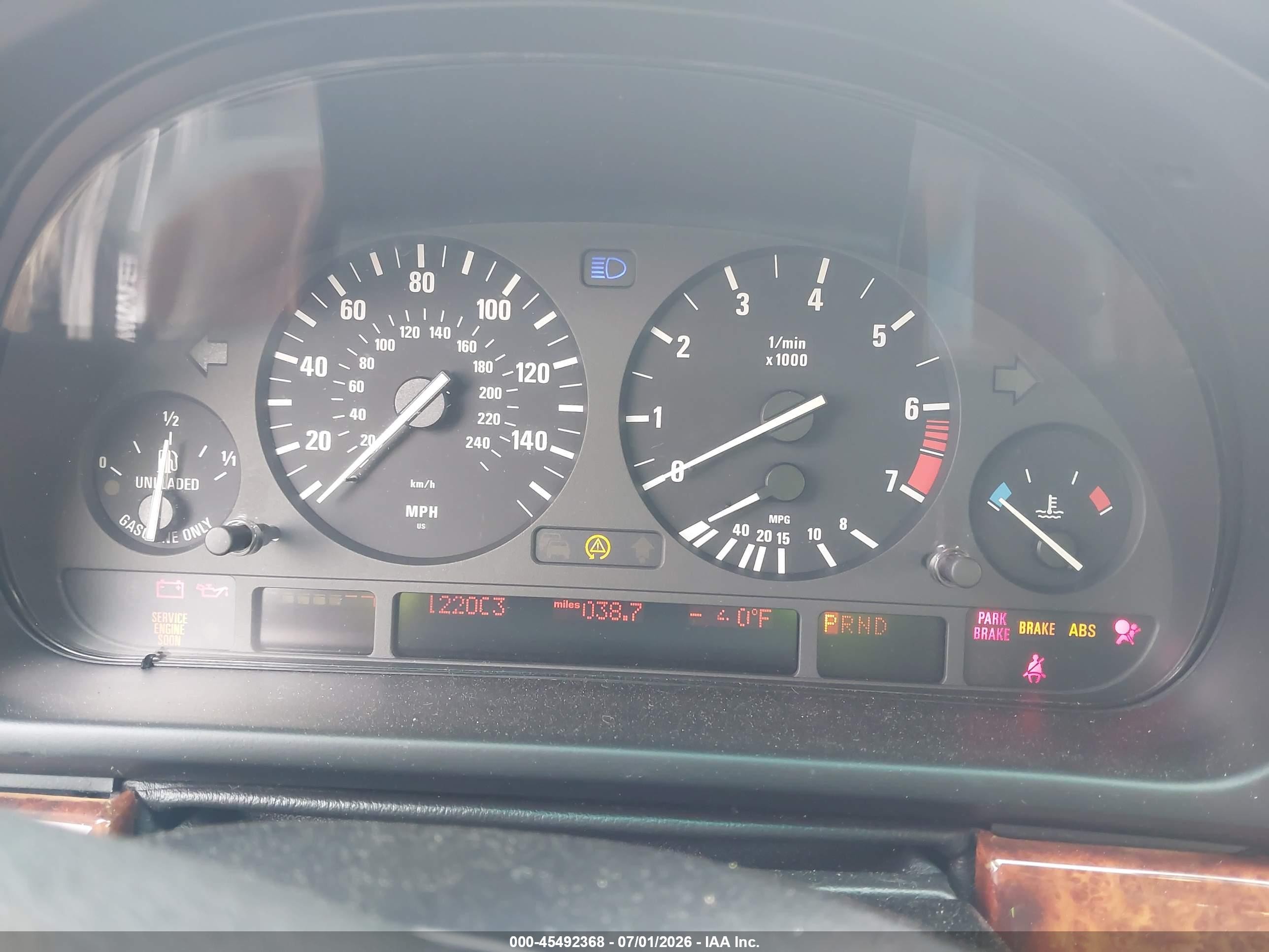 2002 Bmw 5 Series 530ia Gray vin: WBADT63472CH93115
