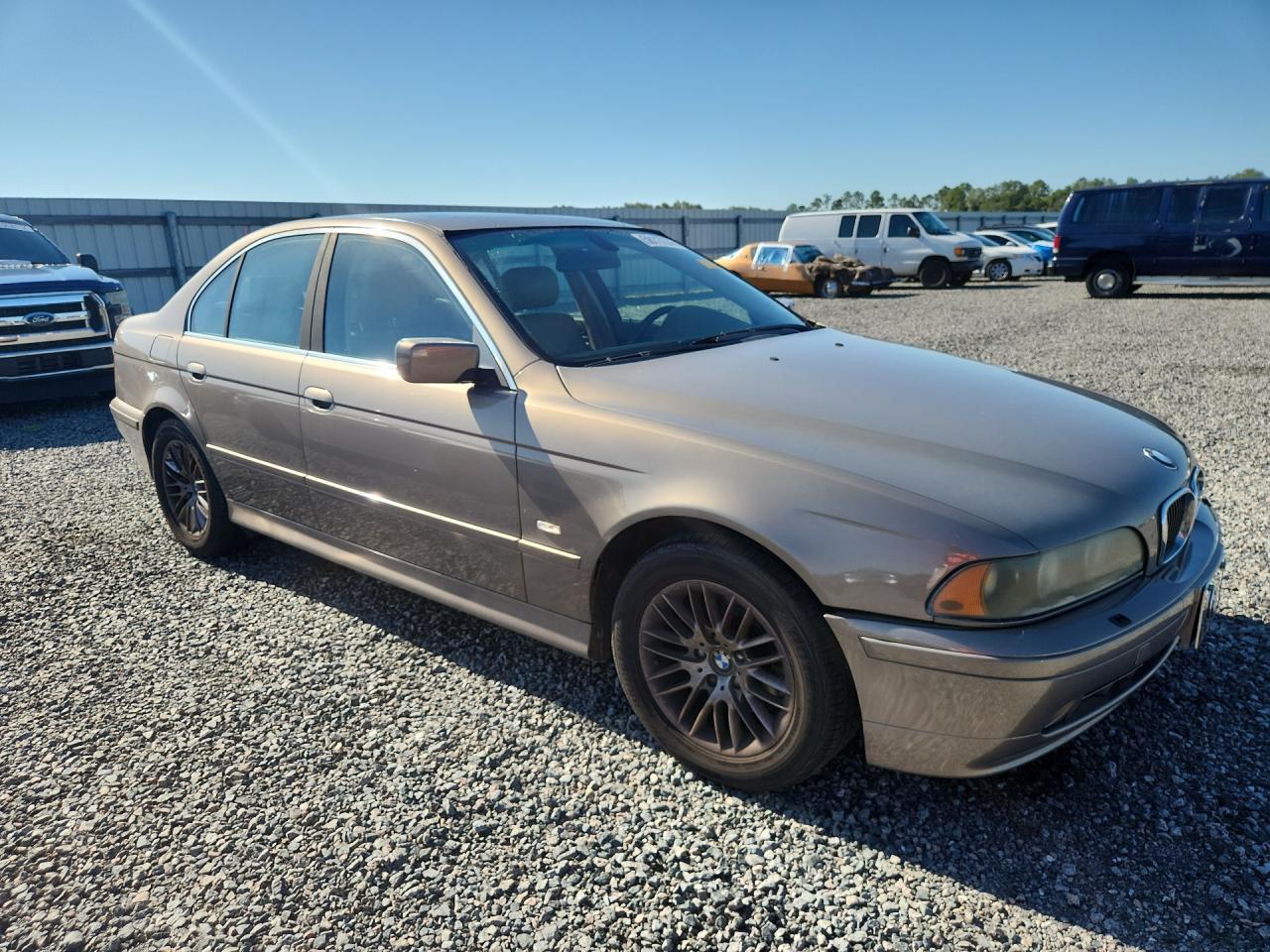 2003 Bmw 530 I Automatic Tan vin: WBADT63473CK28202