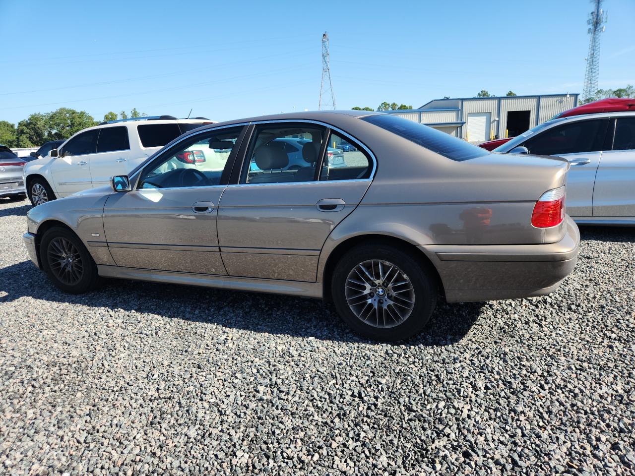 2003 Bmw 530 I Automatic Tan vin: WBADT63473CK28202