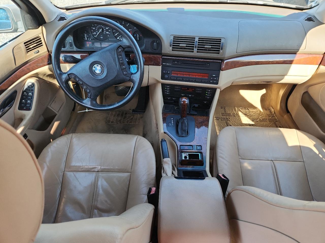 2003 Bmw 530 I Automatic Tan vin: WBADT63473CK28202