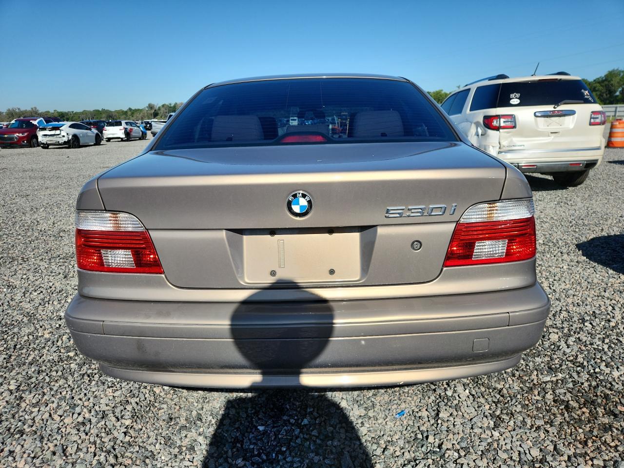 2003 Bmw 530 I Automatic Tan vin: WBADT63473CK28202
