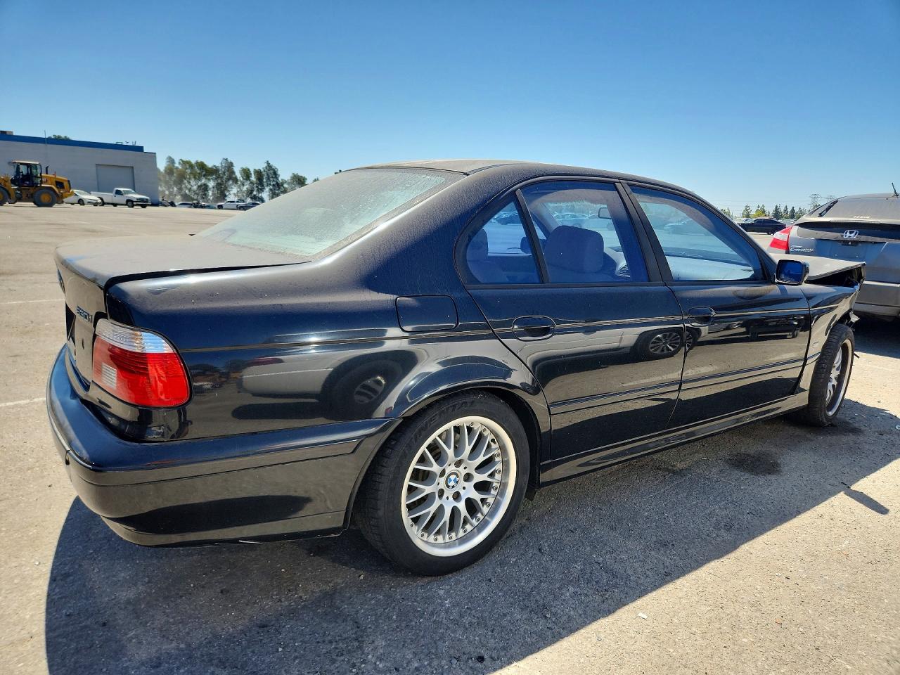 2003 Bmw 530 I Automatic Black vin: WBADT63473CK30564