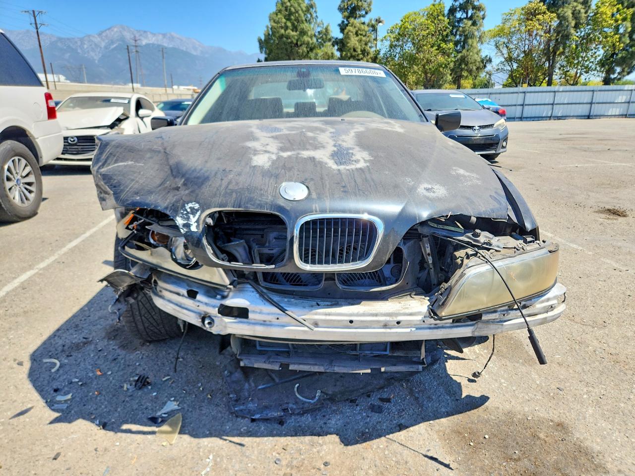 2003 Bmw 530 I Automatic Black vin: WBADT63473CK30564