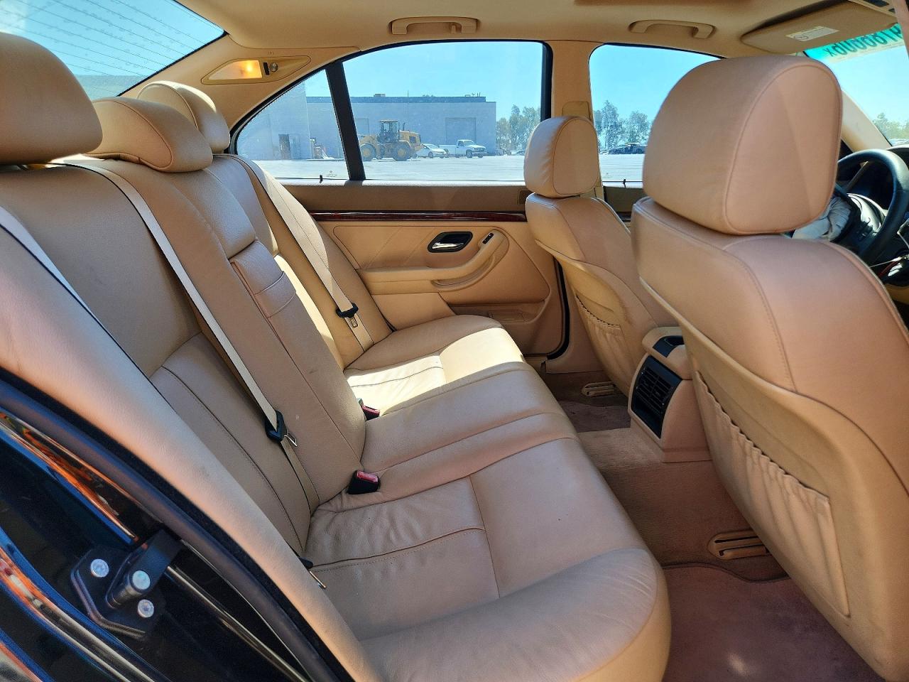 2003 Bmw 530 I Automatic Black vin: WBADT63473CK30564
