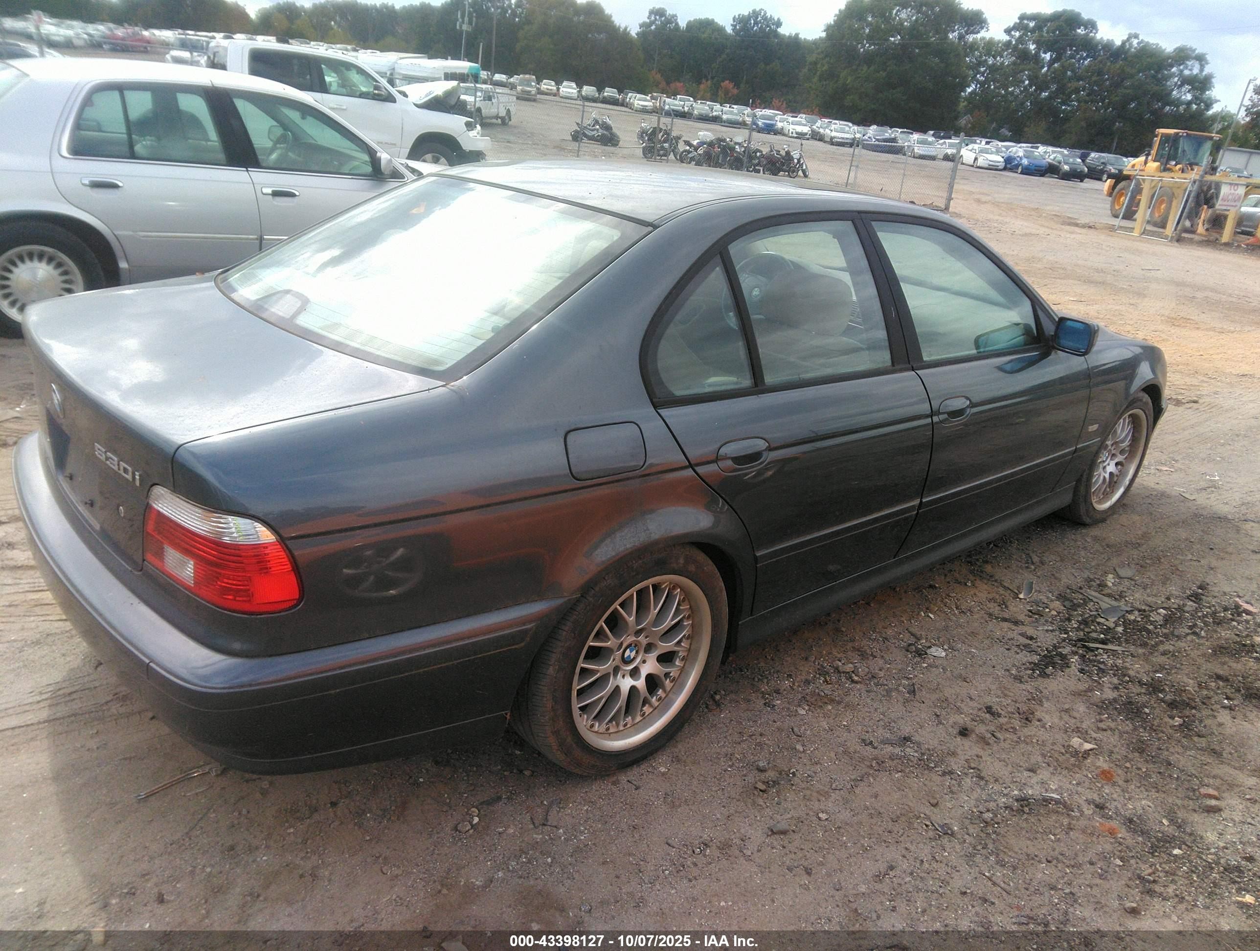 2001 Bmw 530ia   Blue vin: WBADT63481CF04564