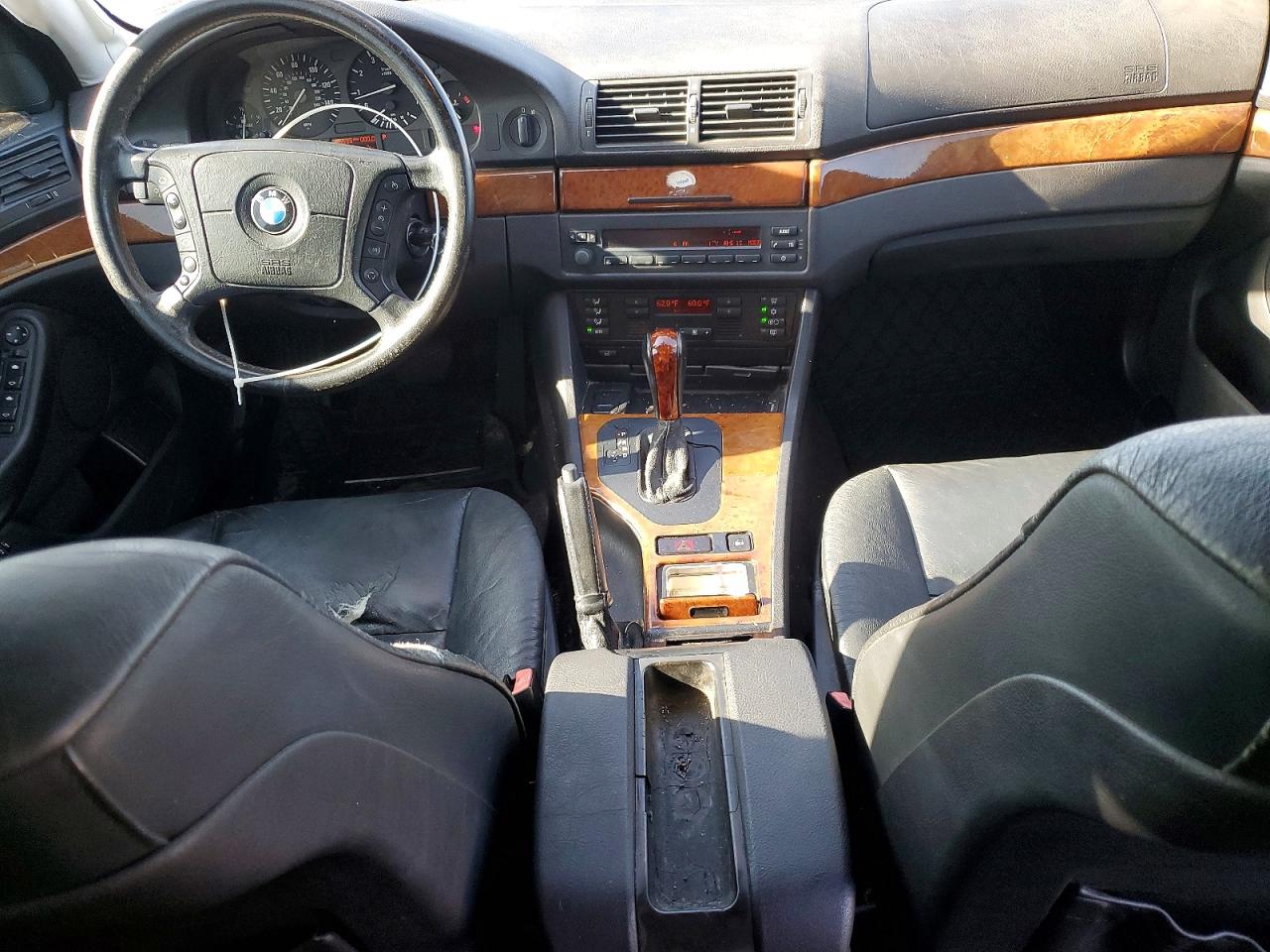 2001 Bmw 5 Series Black vin: WBADT63481CF09702