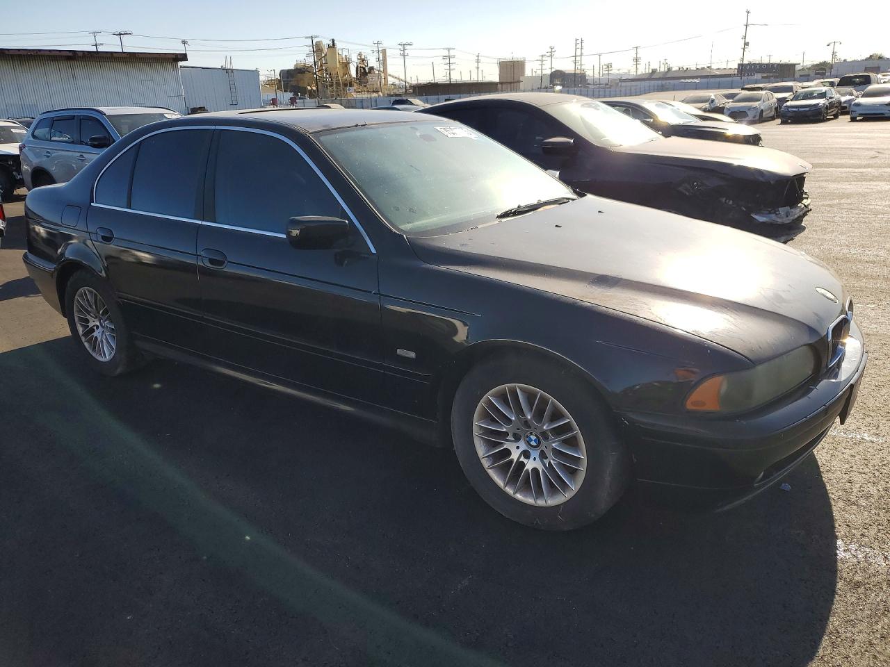 2001 Bmw 5 Series Black vin: WBADT63481CF09702
