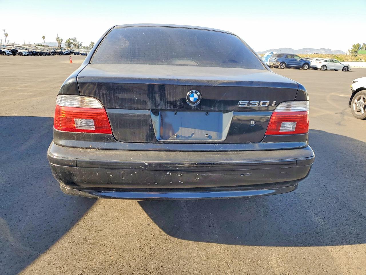 2001 Bmw 5 Series Black vin: WBADT63481CF09702