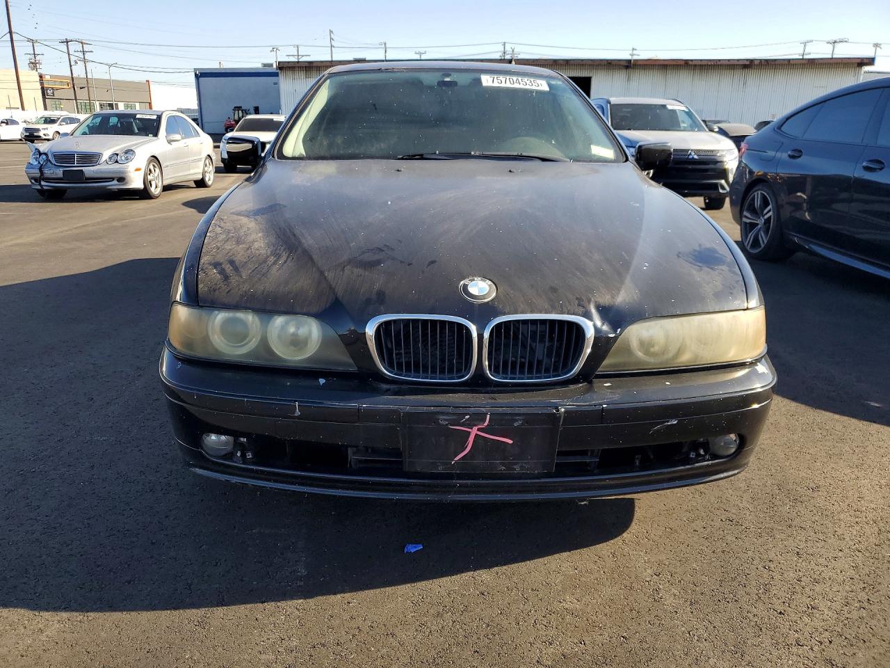 2001 Bmw 5 Series Black vin: WBADT63481CF09702
