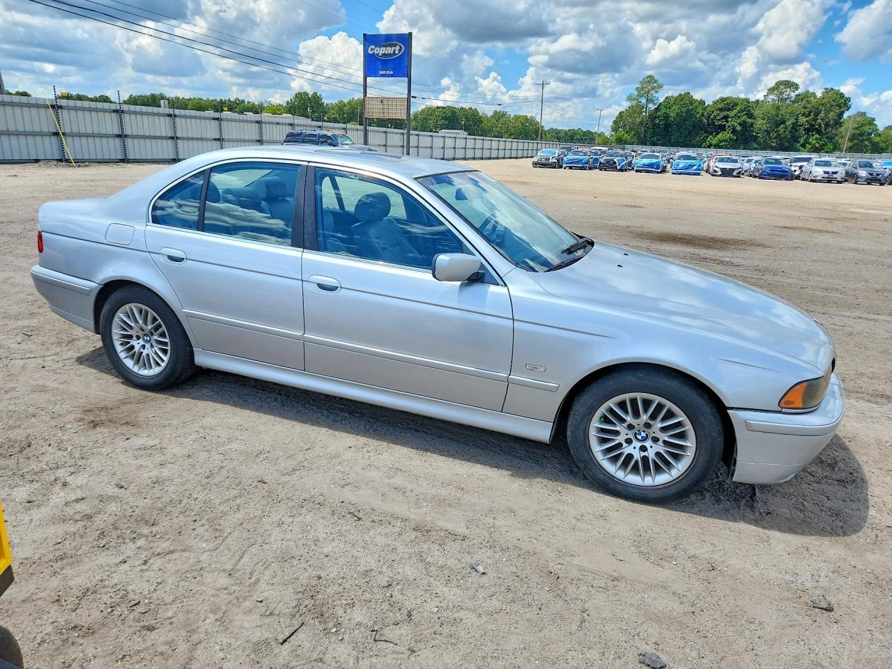 2001 Bmw 530 I Automatic Silver vin: WBADT63481CF10025